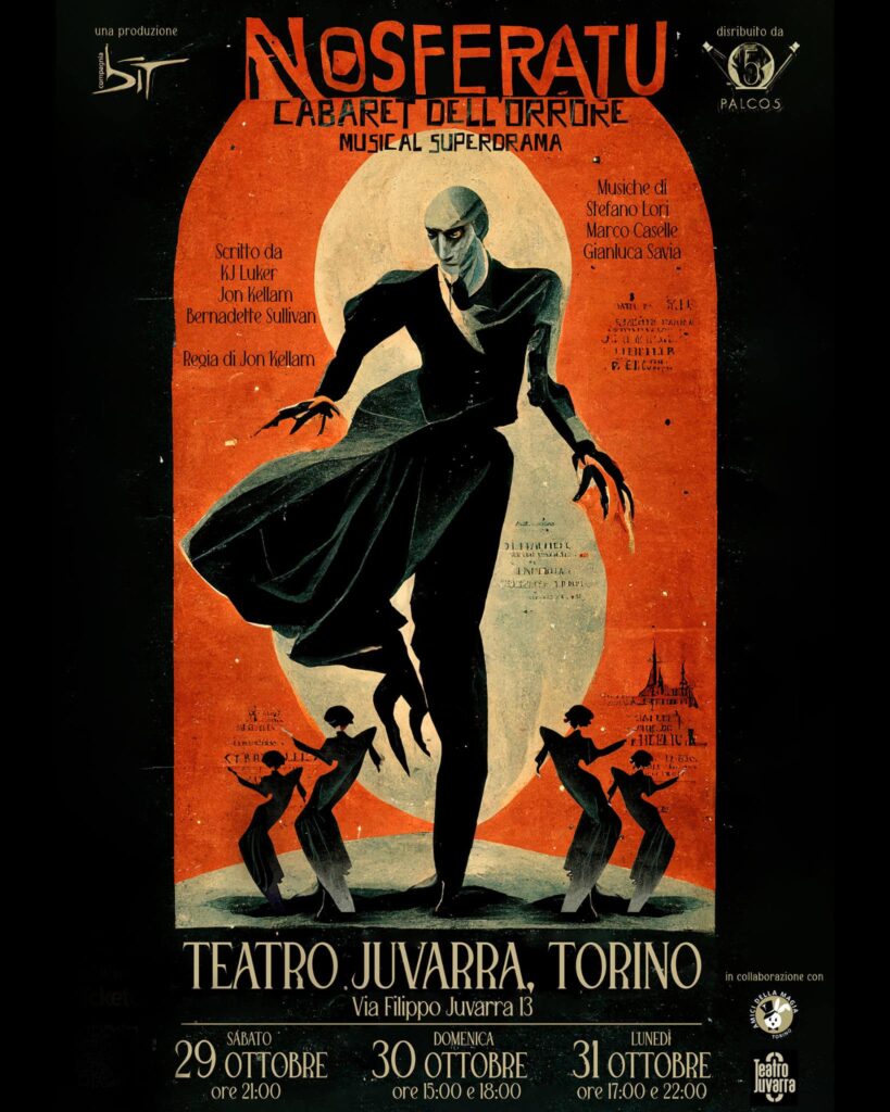 al Superdrama "Nosferatu Cabaret dell'Orrore" al Teatro Juvarra
