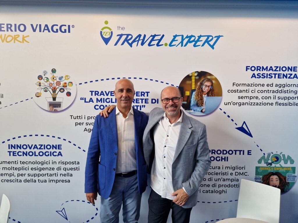 Da sx Davide Volpe e Luigi Porro Travel Expert