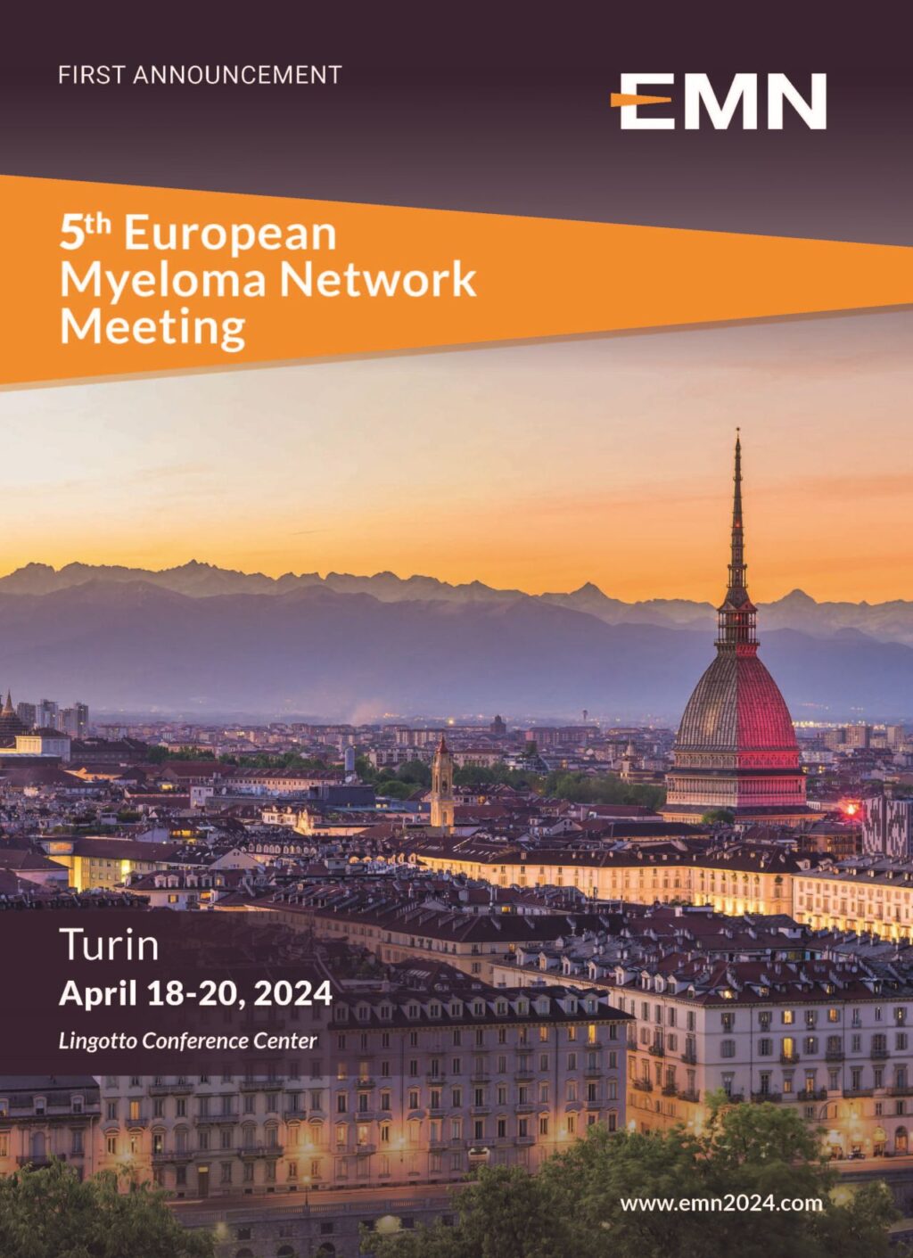 EMN2024: Dal 18 al 20 aprile 2024 a Torino il Convegno Internazionale sul Mieloma Multiplo